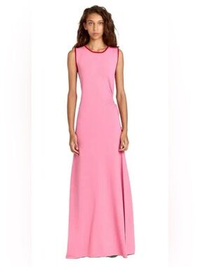 [NWT] $320 ROMY THE BRAND Loulou Knit Maxi Dress in pink. Small
